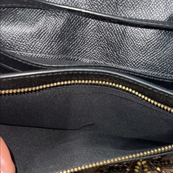 Coach Black Pebbled Leather Crossbody Bag - Picture 11 of 15
